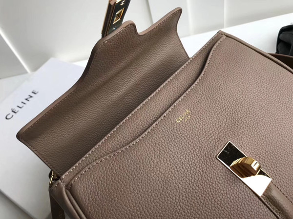 Celine SMALL 16 BAG IN SATINATED CALFSKIN NUDE