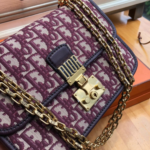 Christian Dior DIORADDICT DIOR OBLIQUE BAG