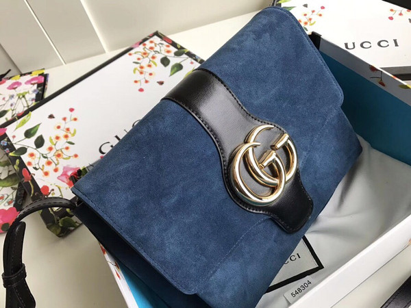 Gucci Arli medium shoulder bag Dark Blue