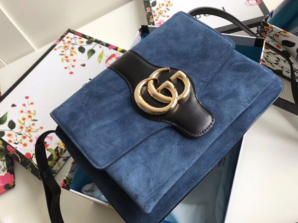 Gucci Arli medium shoulder bag Dark Blue