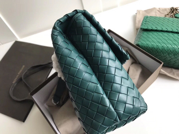 Bottega Beneta SMALL OLIMPIA BAG IN INTRECCIATO NAPPA Brighton
