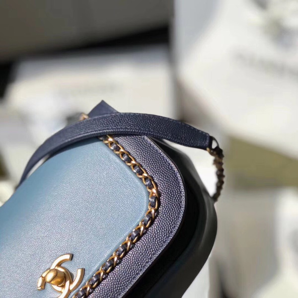Chanel Flap Bag AS0317 Blue