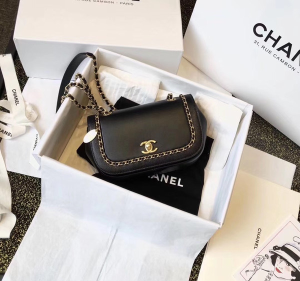 Chanel Flap Bag AS0317 Black