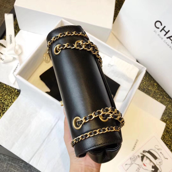 Chanel Flap Bag AS0317 Black