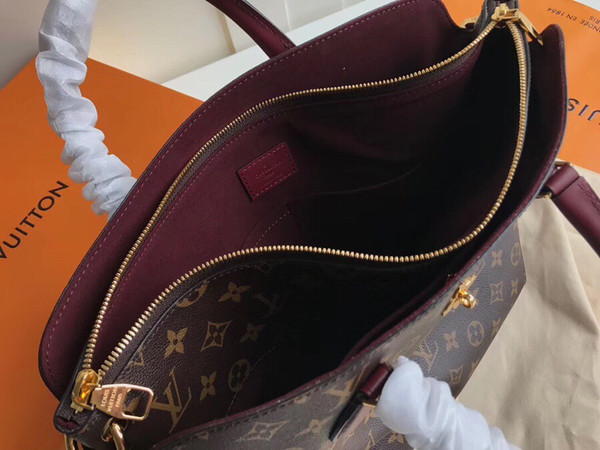Louis Vuitton M44348 FLOWER ZIPPED TOTE MM