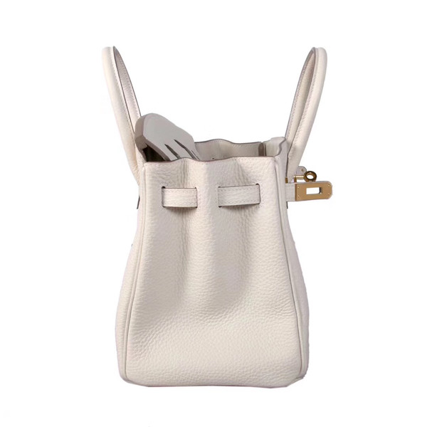 Hermès  Craie Birkin 30 cm Togo Leather Gold Hardware