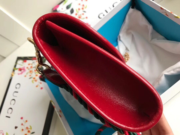 Gucci Rajah medium shoulder bag  Red
