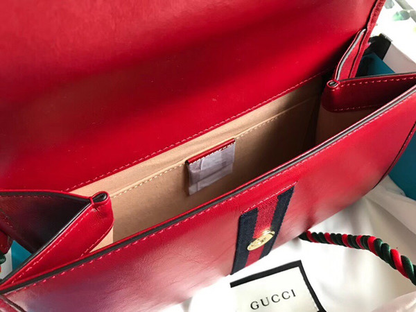 Gucci Rajah medium shoulder bag  Red