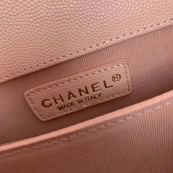 Chanel Large BOY CHANEL Handbag AS0132 Pink