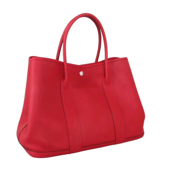 Hermes Garden Party 30 bag Red Tomato
