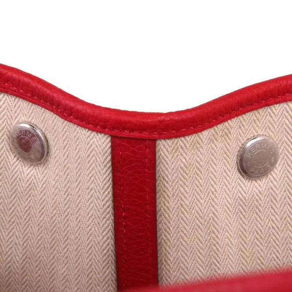 Hermes Garden Party 30 bag Red Tomato