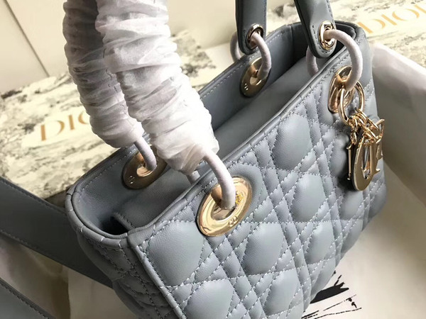 Christian Dior MY ABCDIOR LAMBSKIN BAG Blue
