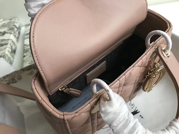 Christian Dior MY ABCDIOR LAMBSKIN BAG Nude