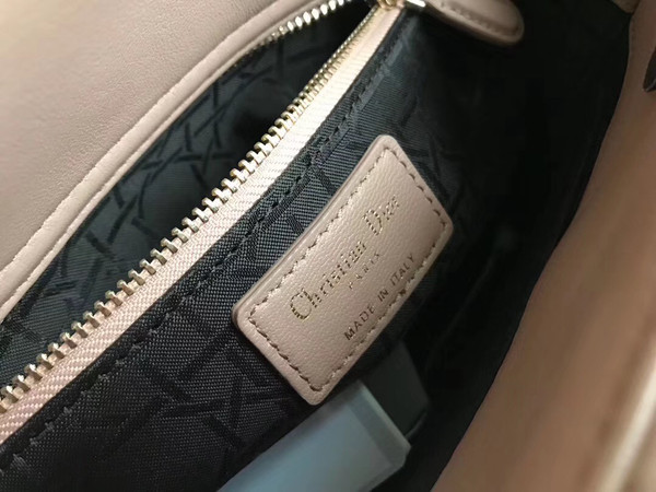 Christian Dior MY ABCDIOR LAMBSKIN BAG Nude