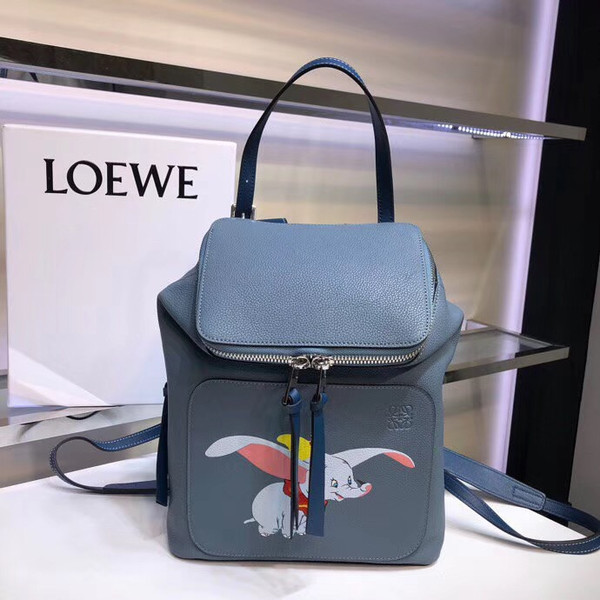 Loewe Goya Dumbo Backpack Stone Blue