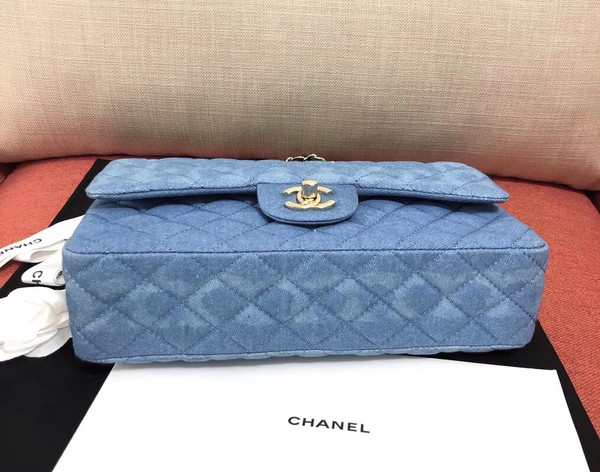 Chanel classic denim handbag