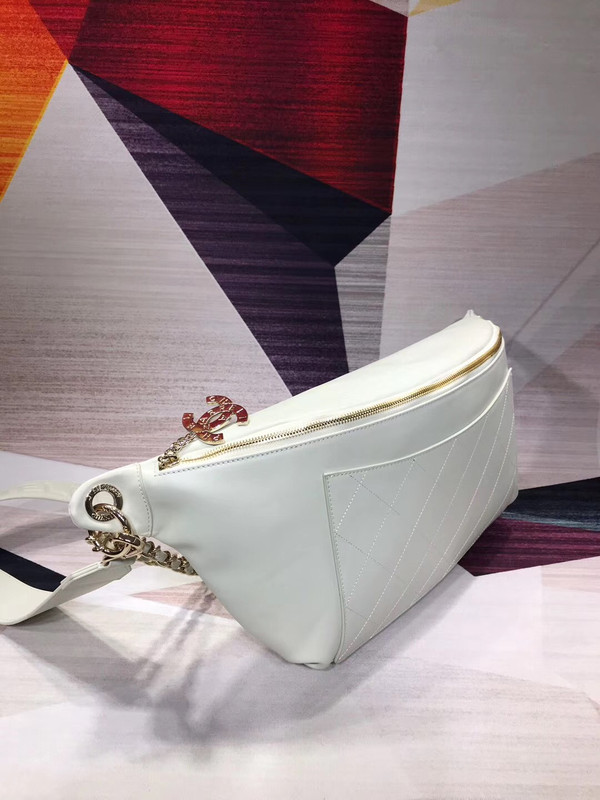 Chanel x Pharrell Bum Bag White