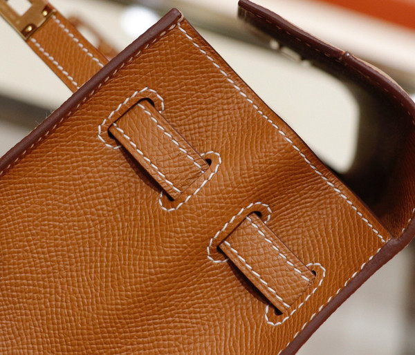 Hermes  S2 Trench /GoldKelly 25 cm Epsom Gold Hardware