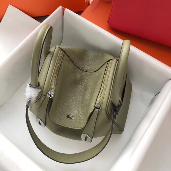 Hermes  Sauge Lindy 26 Togo Palladium Hardware