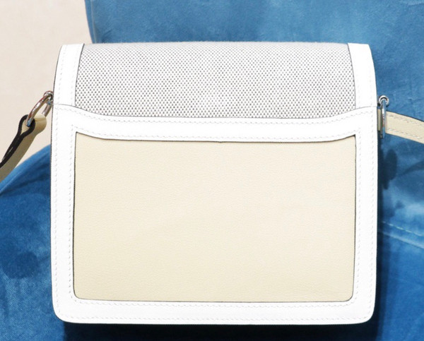 Hermes Special Order Canvas/Swift  Roulis Bag