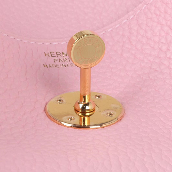 Hermes Lindy 30  Rose Sakura Togo Gold Hardware
