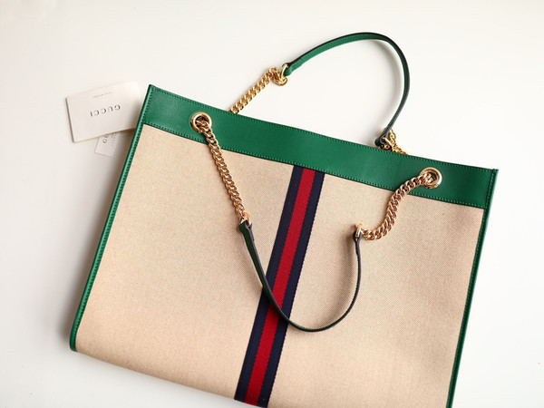 Gucci Rajah large tote Green