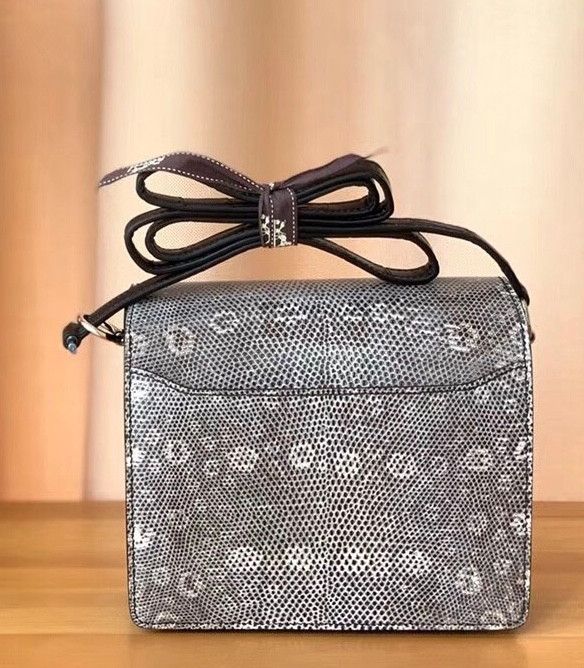 Hermes Mini Roulis Balck & Ombré Matt Aligator & Lizard