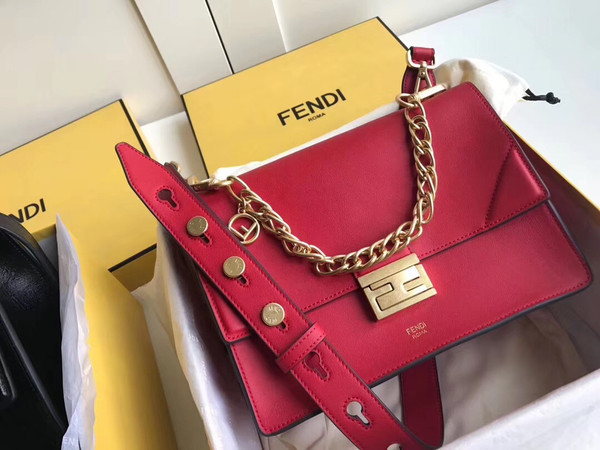 Fendi KAN U LARGE Red