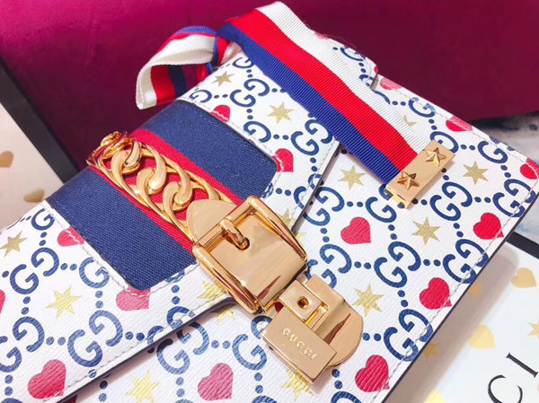 Gucci Limited Edition Chinese Valentine's Day Sylvie small shoulder bag