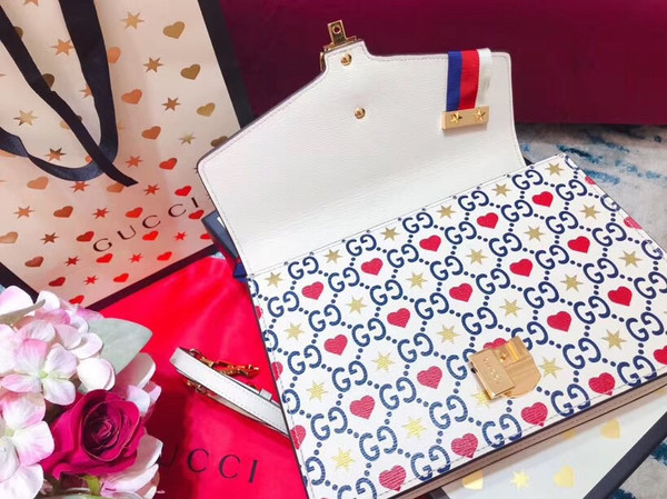 Gucci Limited Edition Chinese Valentine's Day Sylvie small shoulder bag