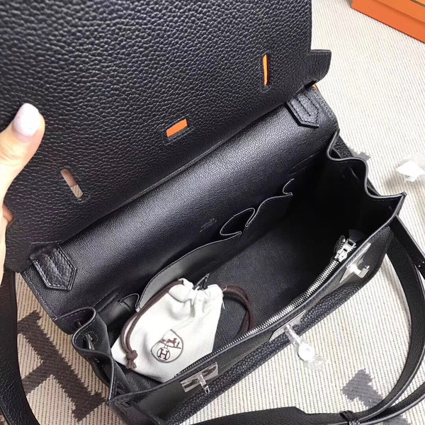 Hermes Jypsiere 28 bag Black