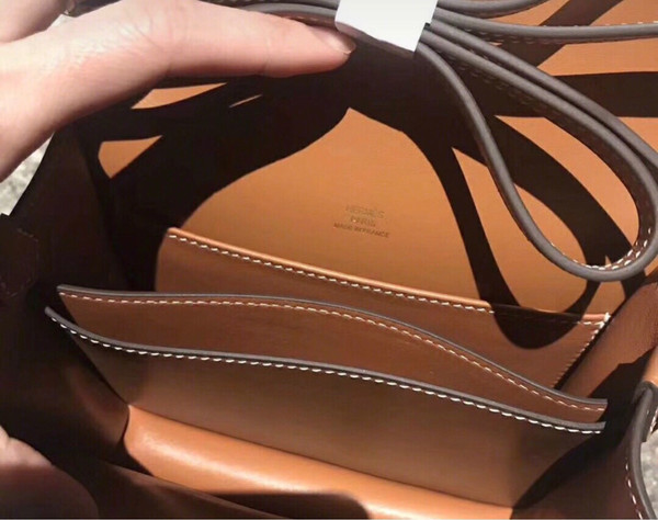 Hermes Barenia Leather Gold Roulis Bag