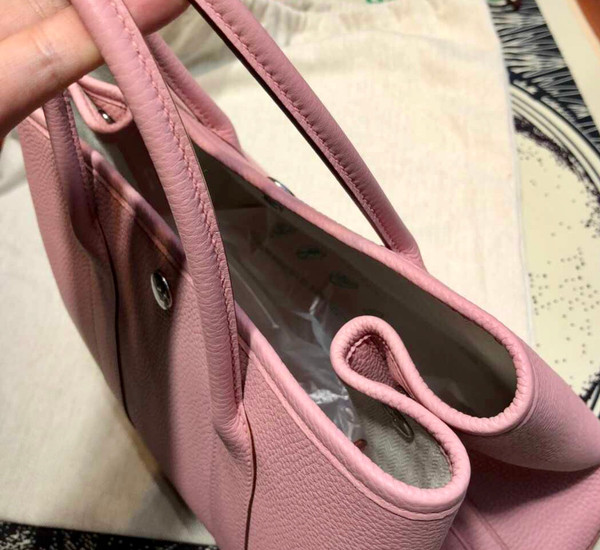 Hermes Garden Party 30 bag Pink Sakura