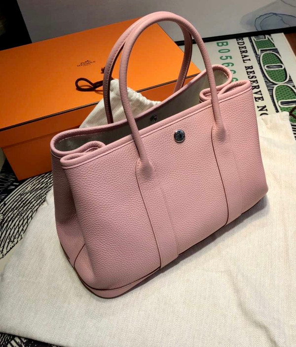 Hermes Garden Party 30 bag Pink Sakura