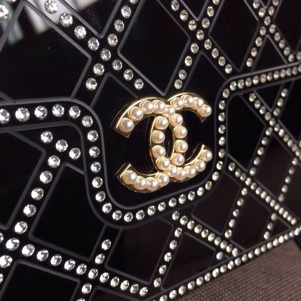 Chanel Limited Edition Metiers D'art 2016/17  Resin/Strass/Pearls Evening Bag