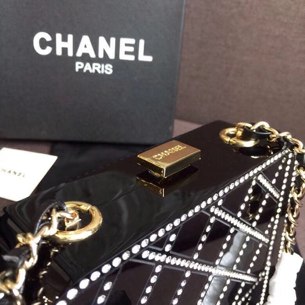 Chanel Limited Edition Metiers D'art 2016/17  Resin/Strass/Pearls Evening Bag