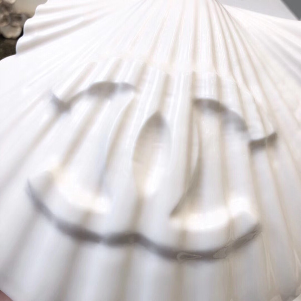 Chanel  Limited Edition shell plexiglass clutch 2019