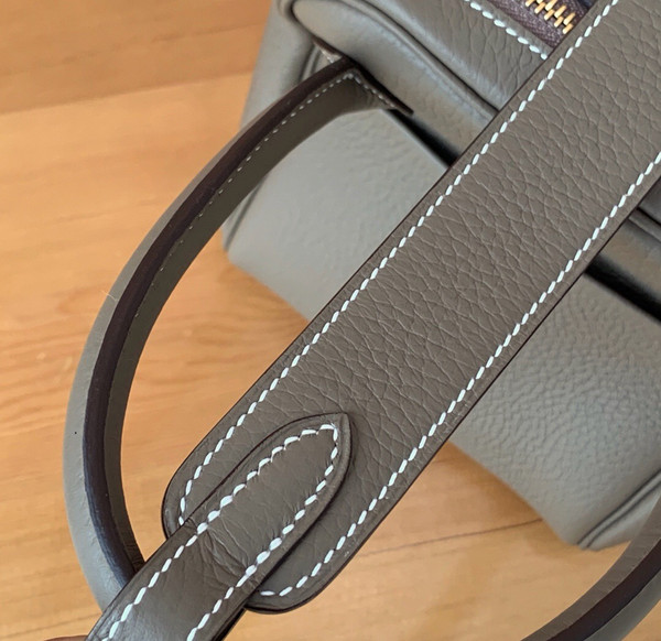 Hermes Lindy 30 Etoupe Togo Gold Hardware