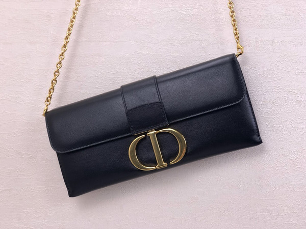 Christian Dior 30 MONTAIGNE LAMBSKIN CLUTCH BAG