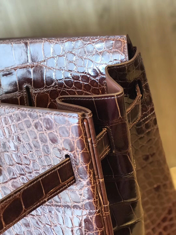 Hermes Birkin 50 HAC Alligator Gold Hardware