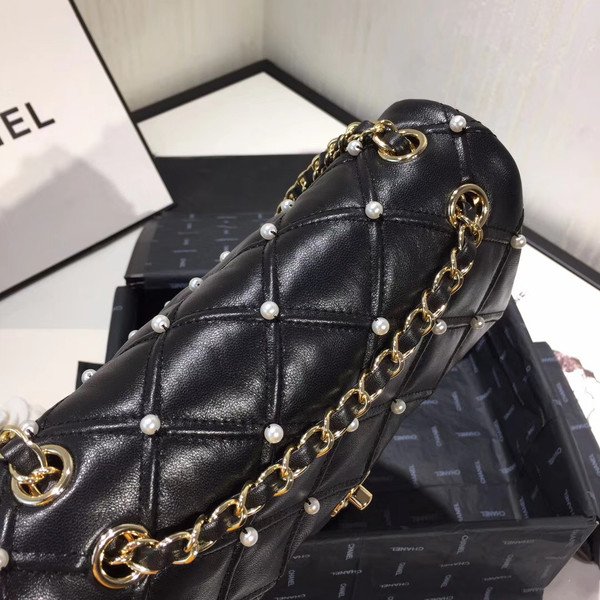 Chanel Pearl Flap Bag AS1202