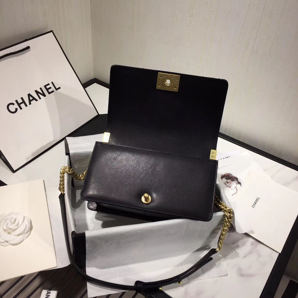 Chanel Crocodile & Python  Embossed Calfskin Medium Boy Chanel handbag