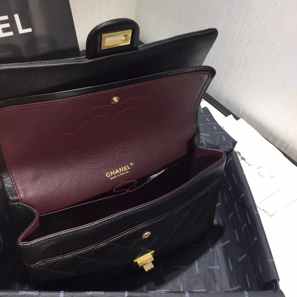 Chanel Large Aged Calfskin  2.55 Handbag