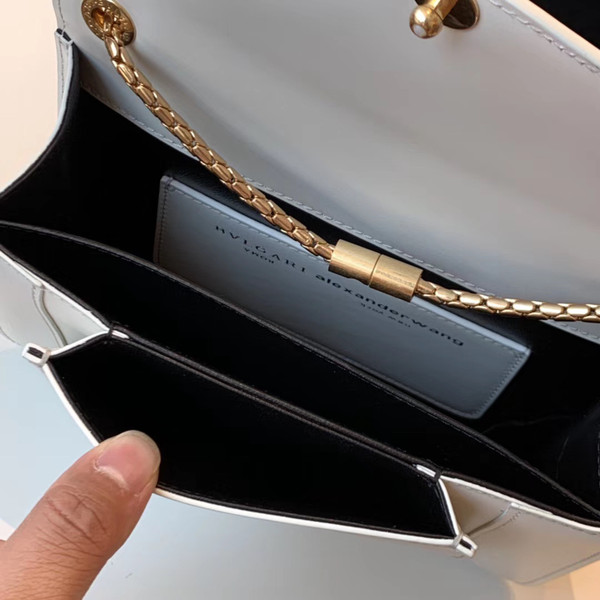 ALEXANDER WANG X BVLGARI LIMITED EDITION CROSSBODY BAG WHITE