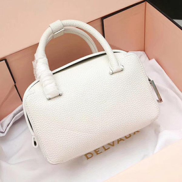 Delvaux  Limited Edition Cool Box Mini Studs White