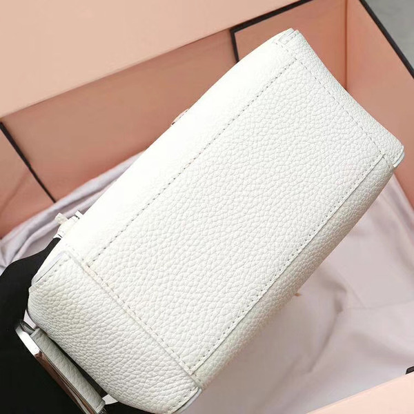 Delvaux  Limited Edition Cool Box Mini Studs White