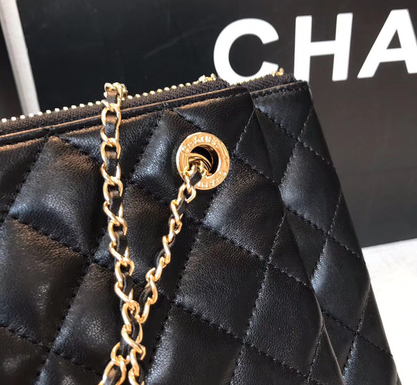 Chanel Clutch With Chain Black
