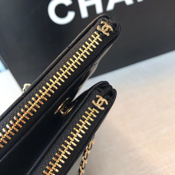 Chanel Clutch With Chain Black