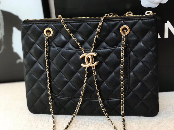 Chanel Clutch With Chain Black