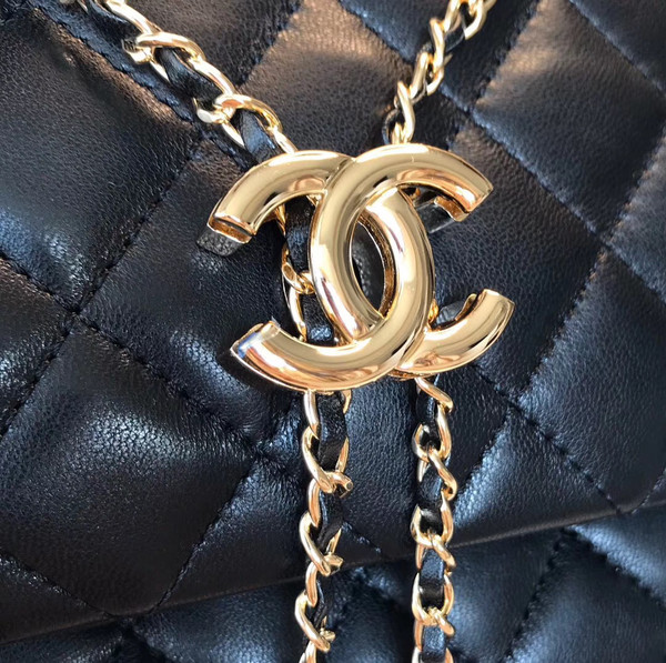 Chanel Clutch With Chain Black